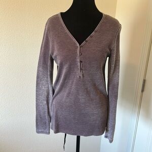 Dear John Purple Fitted Button Down Shirt